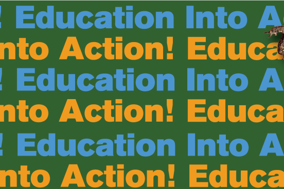 Education into Action masthead