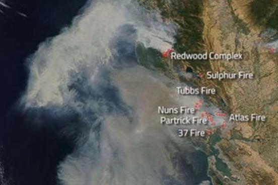 Fire map