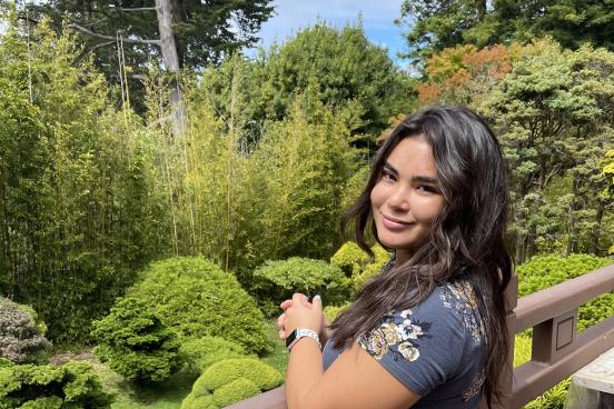 Santa Rosa Garden Club Scholarship recipient & SSU student Roxanne Wilkerson