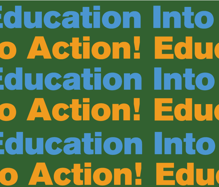 Education into Action masthead