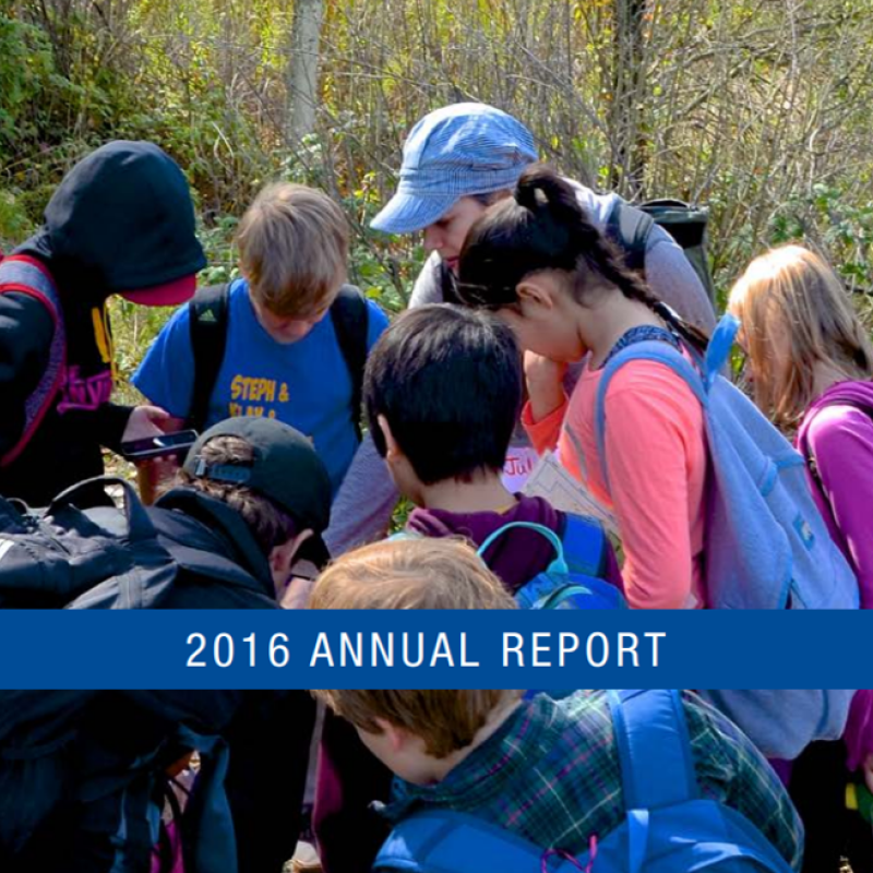 2016 Annual Report Cover - Square