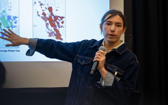 Shin Tadokoro presents at the 2025 RSC Symposium