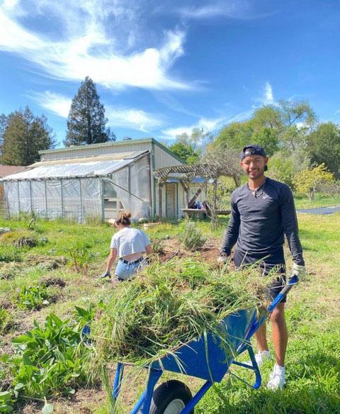 Santa Rosa Garden Club Recipient Edgar Munoz Corona