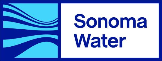 wavy logo of Sonoma Water