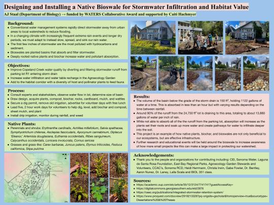 Bioswale symposium poster