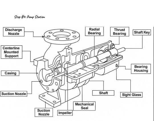 P. 4 of coloring book about Copeland Creek