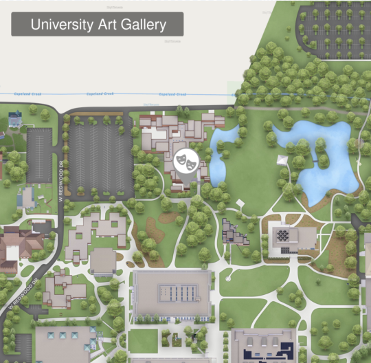 map to art gallery
